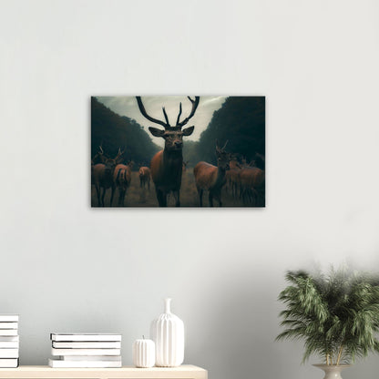 Leader of the Pack: Majestic Buck Wall Art