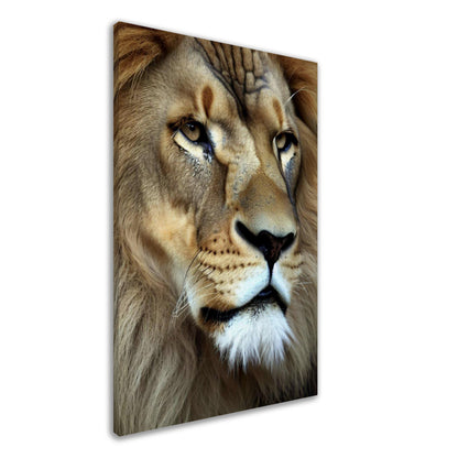 Regal Lion Headshot Wall Art