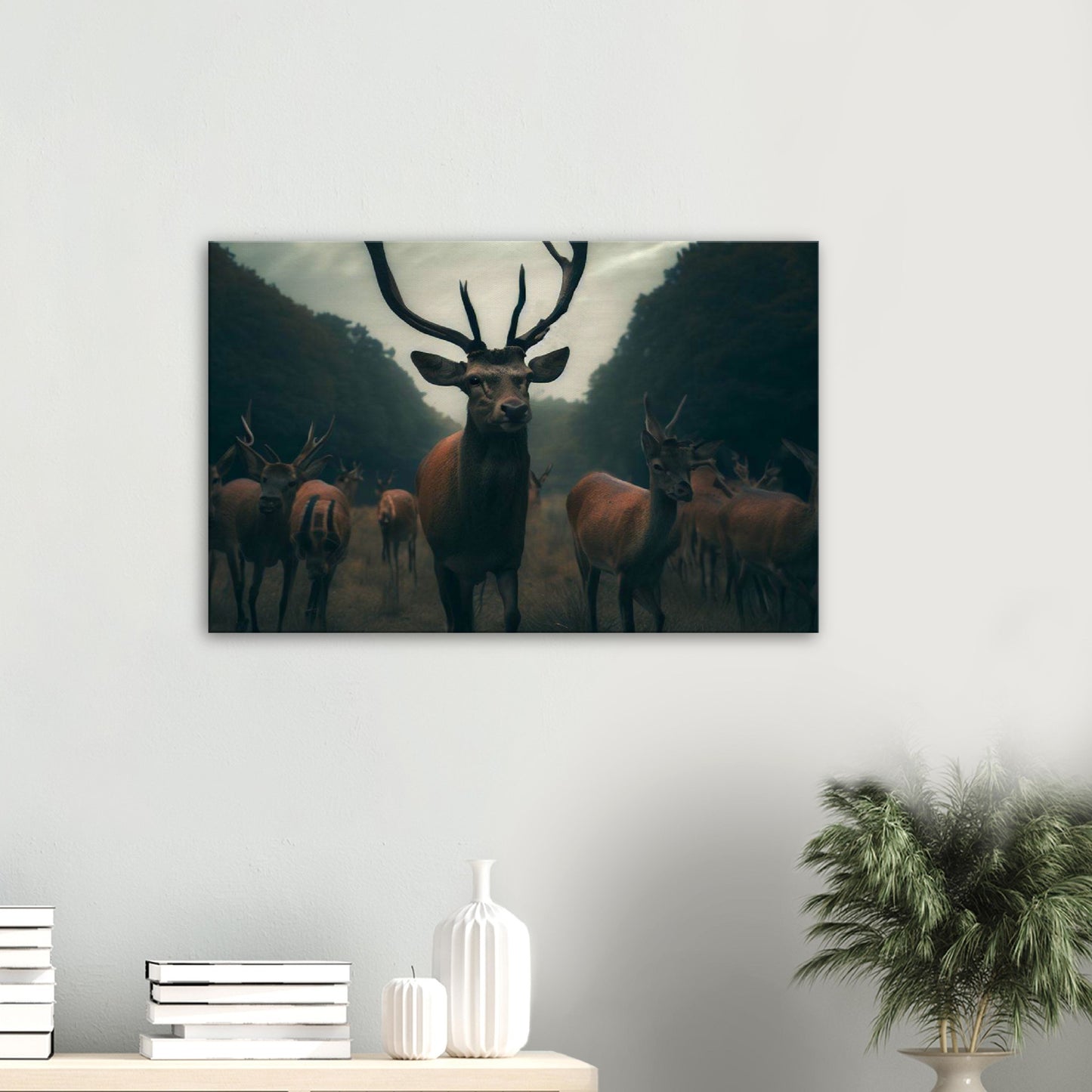 Leader of the Pack: Majestic Buck Wall Art