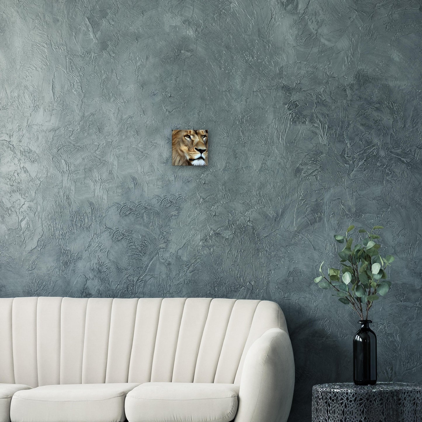 Regal Lion Headshot Wall Art