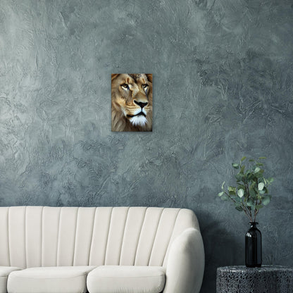 Regal Lion Headshot Wall Art